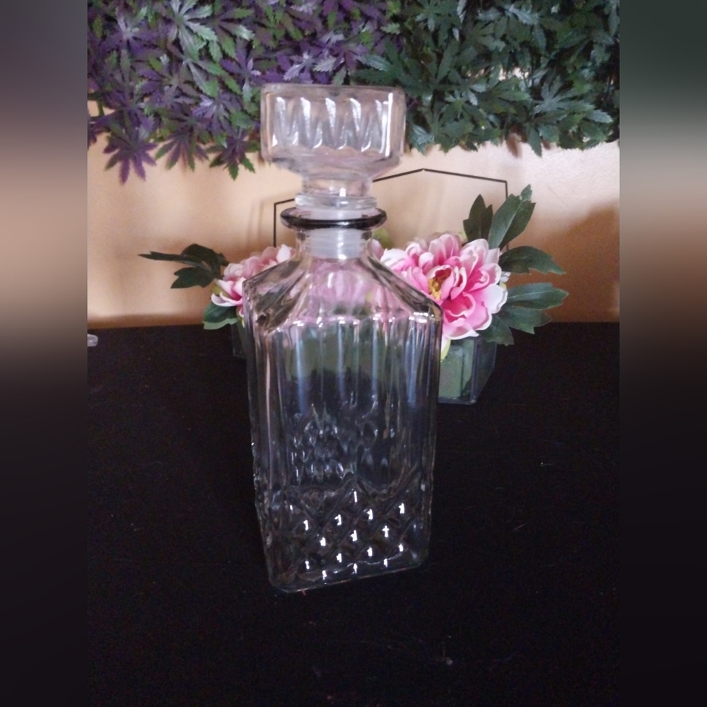 True Living Essentials Glass Decanter